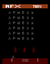 Aphex Invaders Title Screen